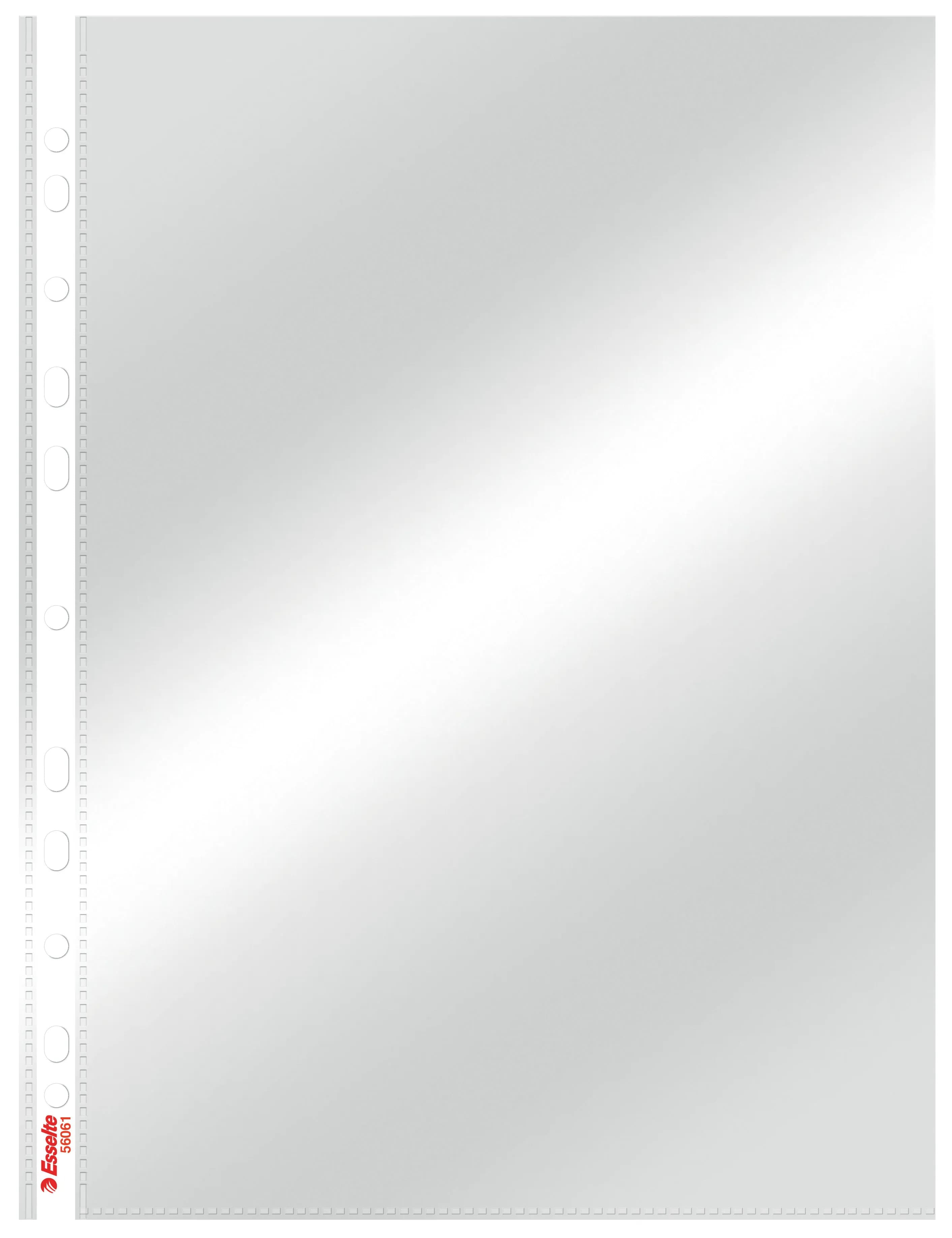 Pocket standard 55my A4 glassclear (10) – Esselte