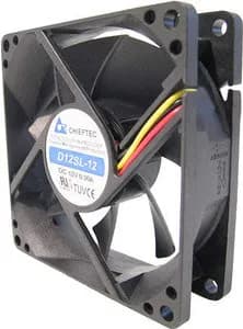 Chieftec AF-1225PWM 120 mm kuulalaakeroitu PWM-kotelotuuletin - musta