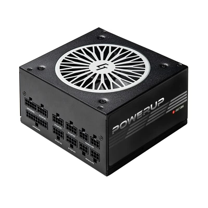 Chieftec PowerUp Series GPX-850FC 850W -virtalähde, 80 Plus Gold