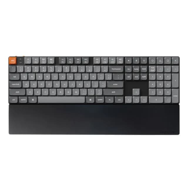 Keychron K5 Pro/K5 SE/K5 Max Silicone -rannetuki, Musta – Keychron