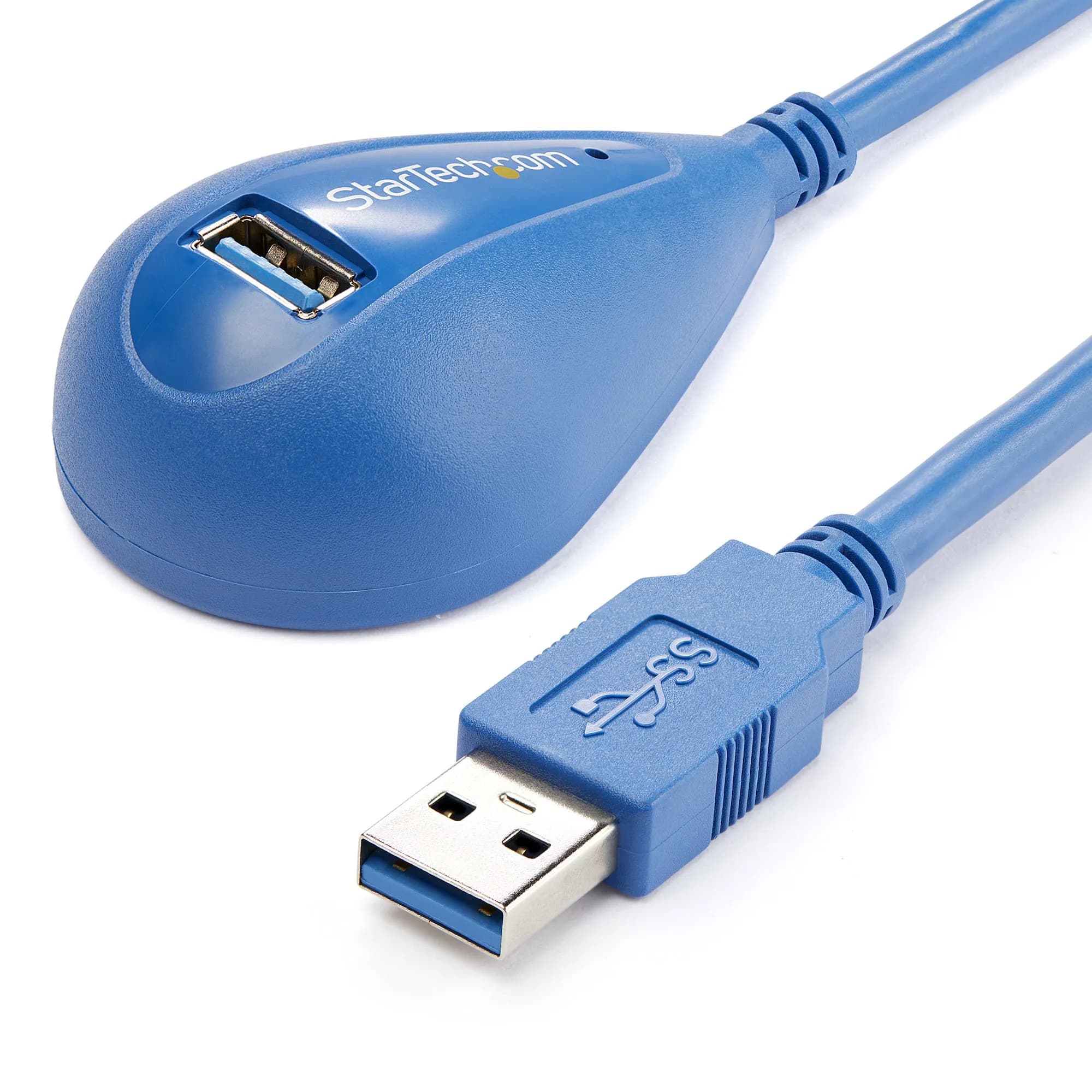 StarTech USB3SEXT5DSK USB 3.2 Gen 1 -jatkokaapeli, 1,5 m, sininen – Startech