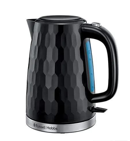 Russell Hobbs Honeycomb -vedenkeitin, 1,7 l, 2400 W, musta – Russell Hobbs