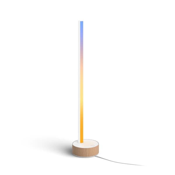 Philips Hue Gradient Signe oak -älypöytävalaisin