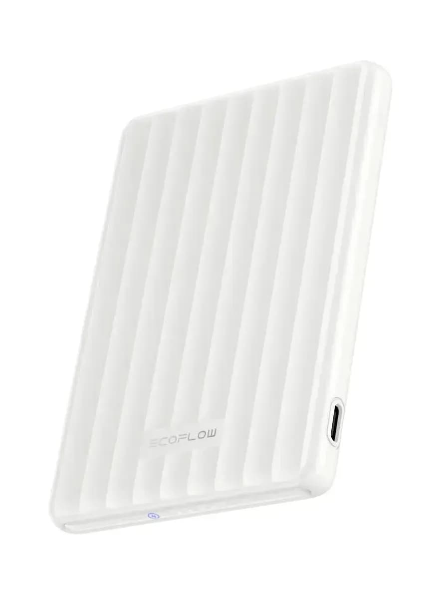 EcoFlow RAPID Mag Power Bank 5KmAh 7.5W, Pearl white