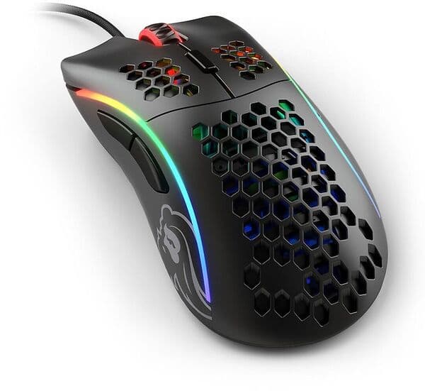 Glorious Model D -langallinen pelihiiri, musta