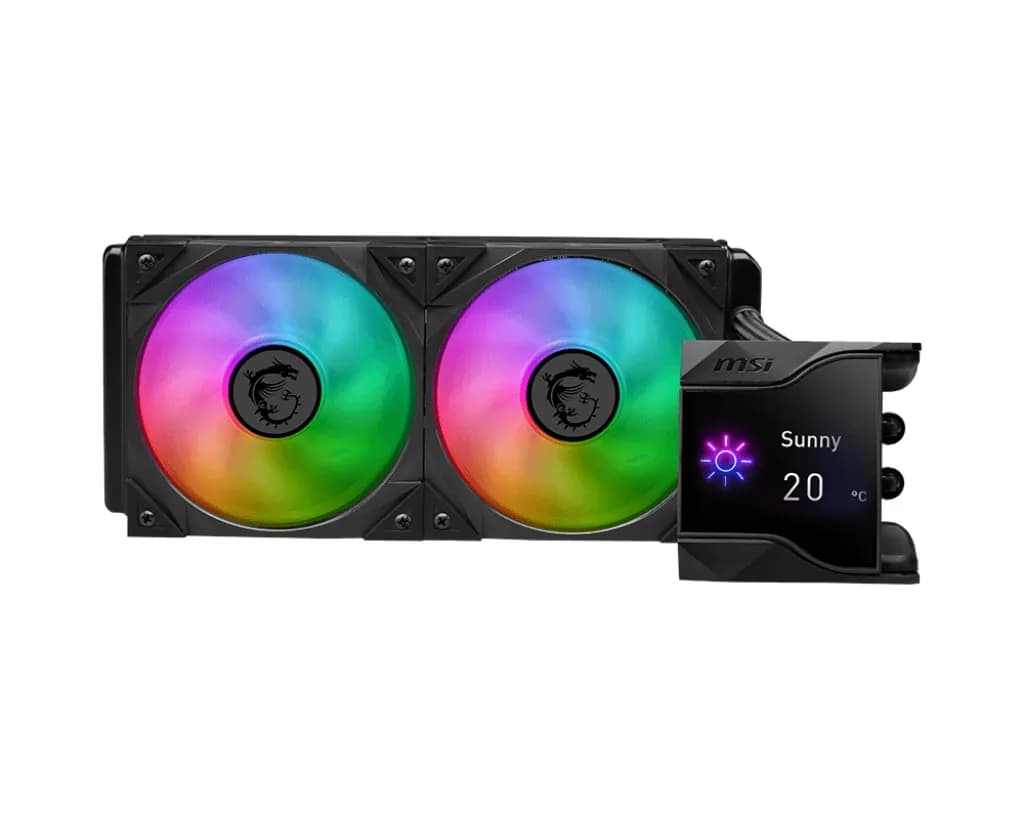 MSI MPG CORELIQUID D240 240mm ARGB -nestejäähdytin, musta