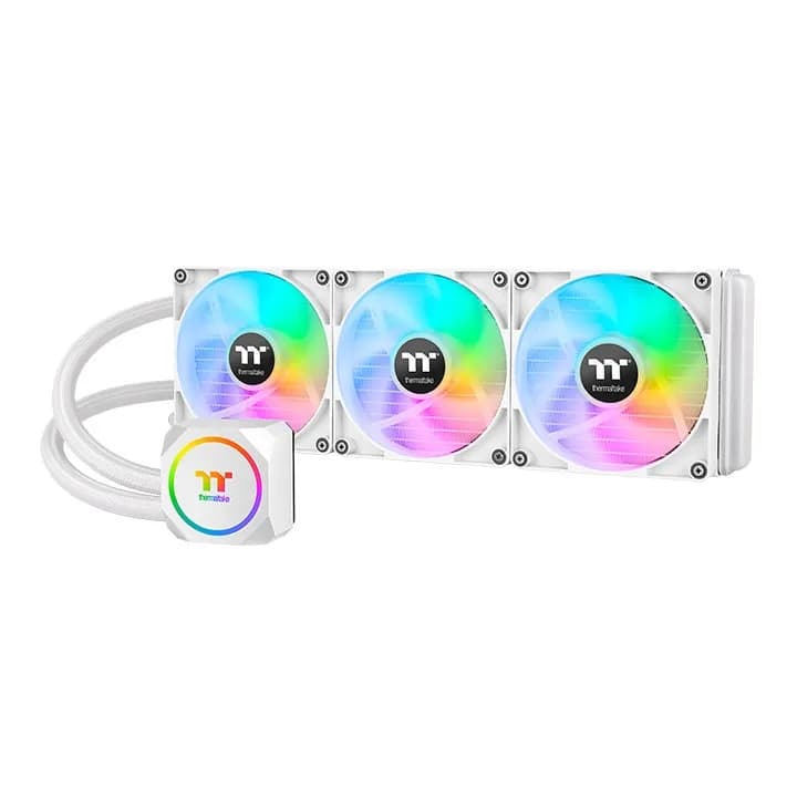Thermaltake TH420 Sync Snow Edition 420mm ARGB -nestejäähdytin, valkoinen