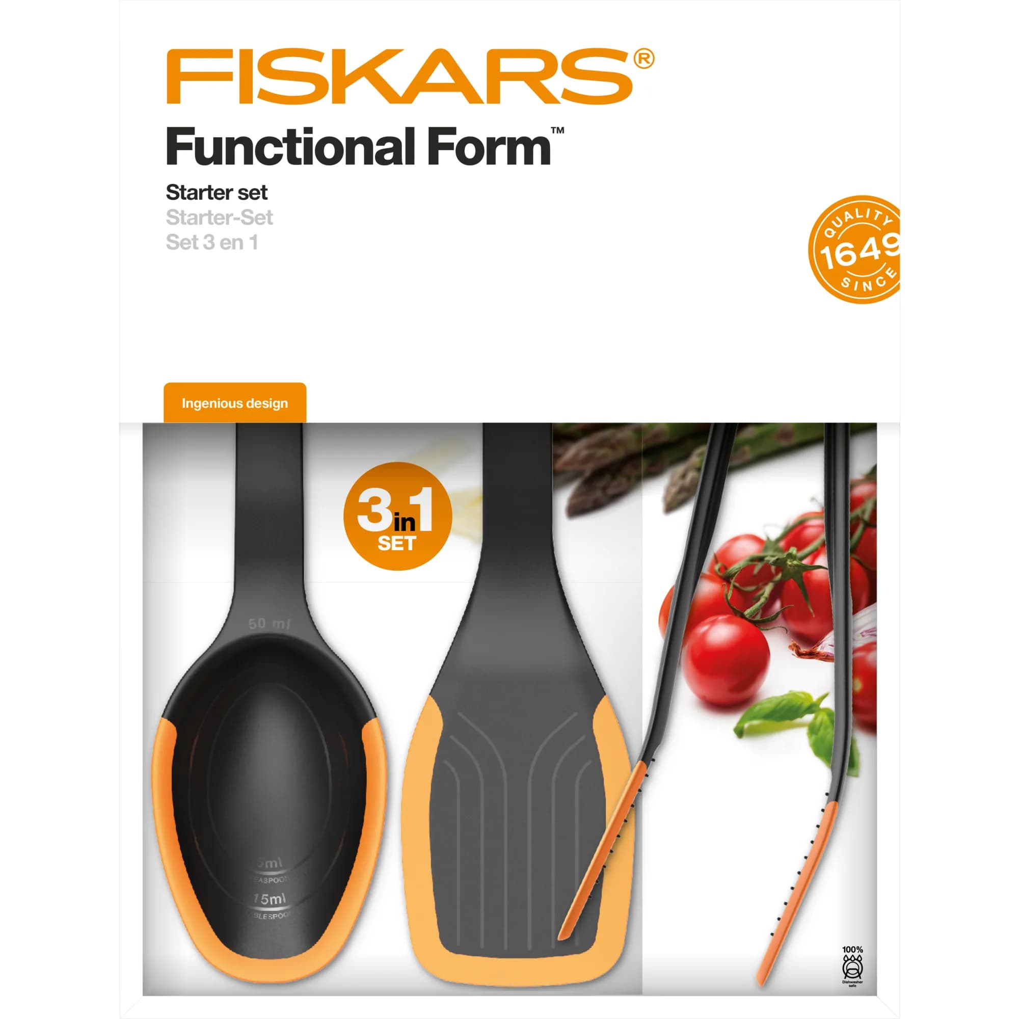 Fiskars Functional Form -aloitussetti, 3-osainen – Fiskars