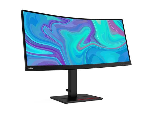 Lenovo 34" ThinkVision T34W-20, UWQHD, USB-C, VA -kaareva näyttö – Lenovo
