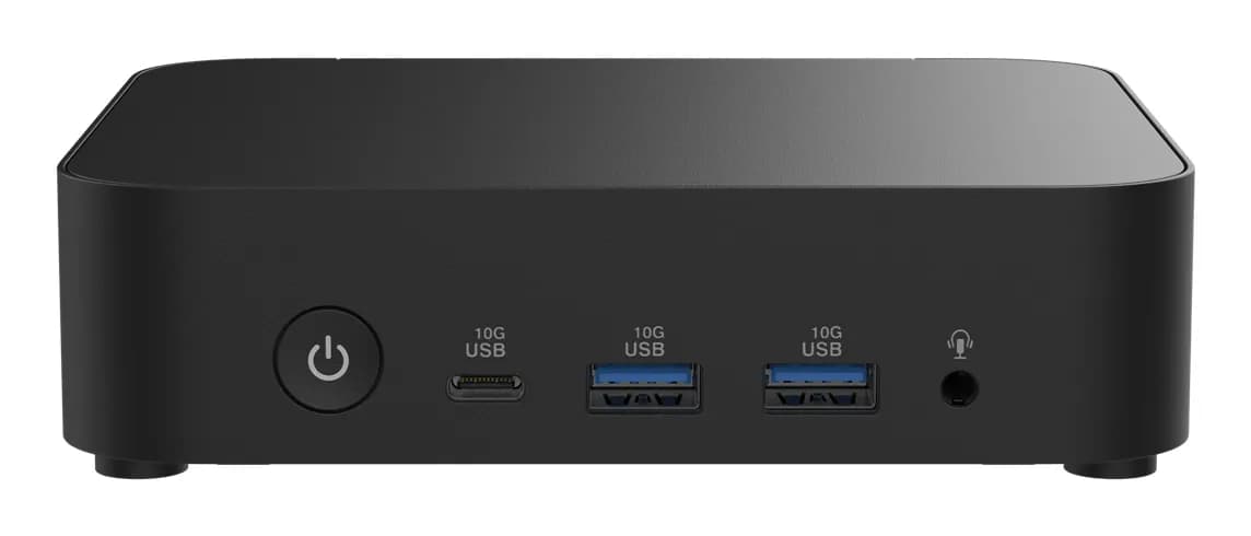Asus NUC 14 Essential Intel N250 -minitietokonerunko, musta – ASUS