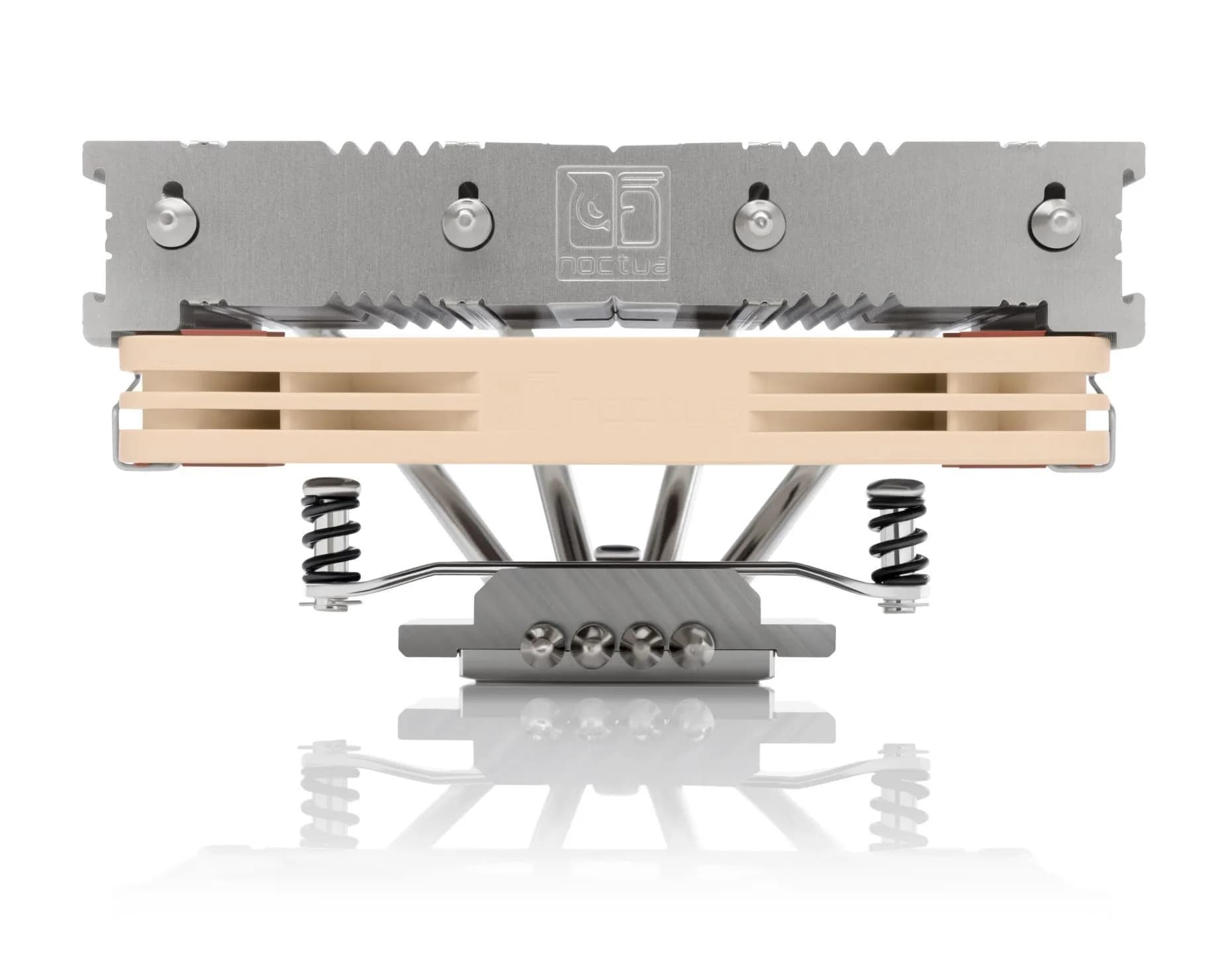Noctua NH-L12S, 120 mm -matalaprofiilinen prosessorijäähdytin, Beige, Nickel