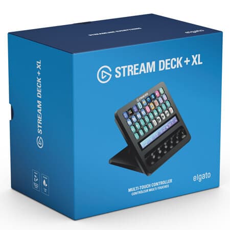 Elgato Stream Deck + XL -ohjainkonsoli, 36 painiketta, USB Type-C, 1,5 m – Elgato