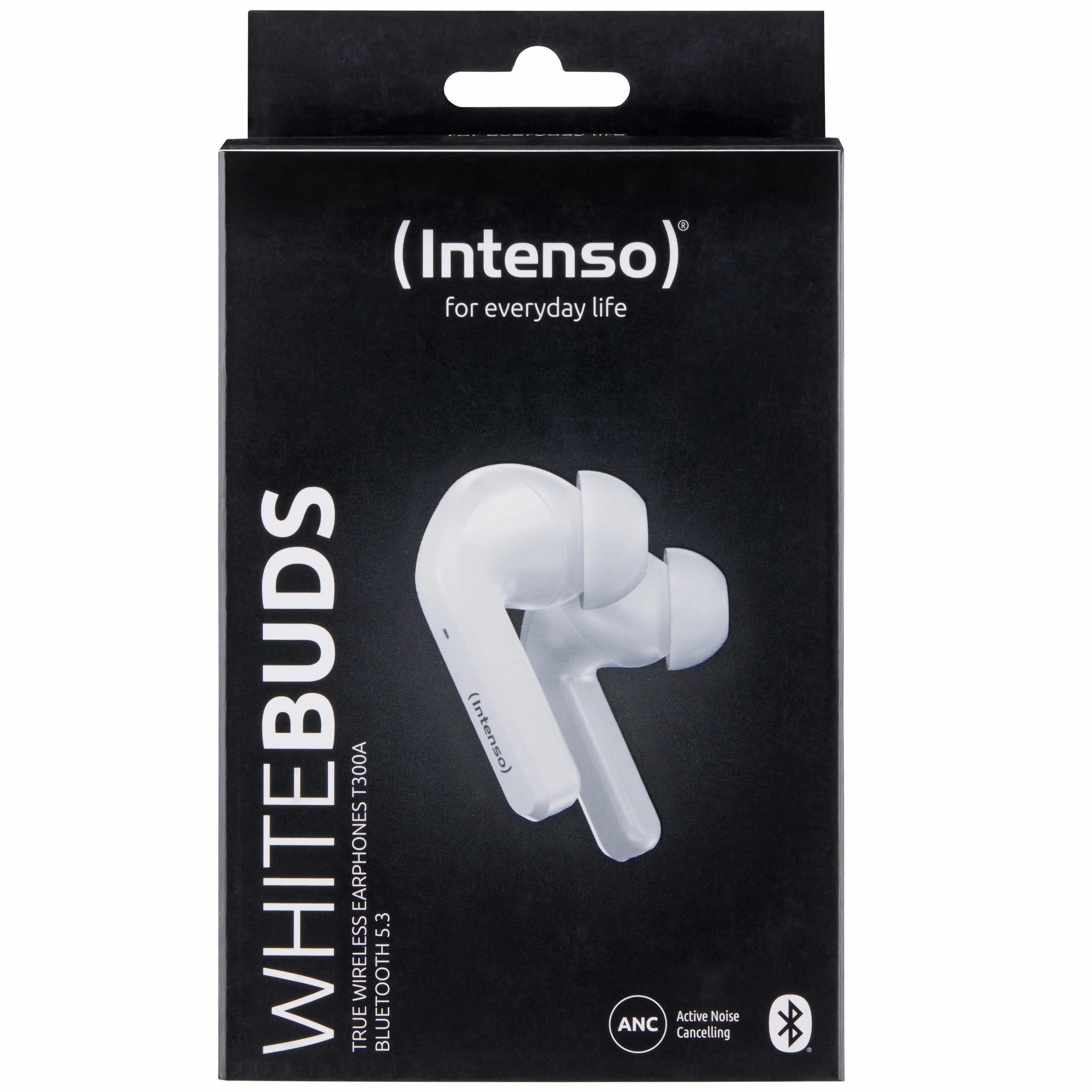 INTENSO Buds T302A -langattomat nappikuulokkeet, valkoinen