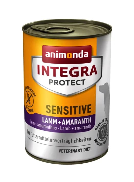 Animonda Integra Protect Sensitive Lamb & Amaranth, Koiran märkäruoka, Adult, 400 g – Animonda