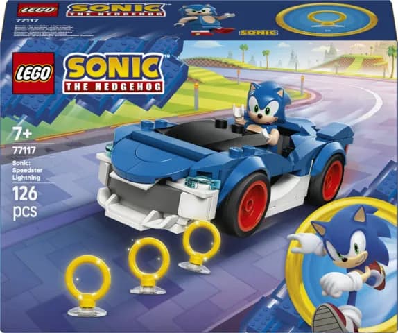 LEGO Sonic the Hedgehog Sonic: Speedster Lightning 77117