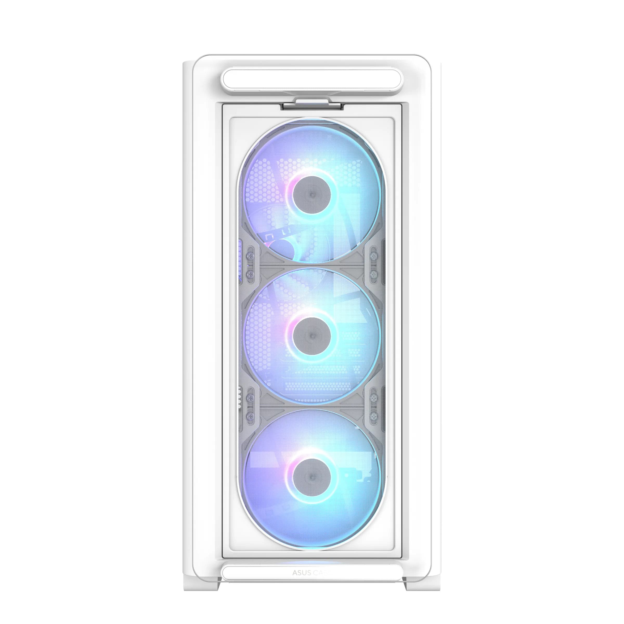 ASUS A23 PLUS -micro-ATX-kotelo RGB-valaistuksella, valkoinen – ASUS