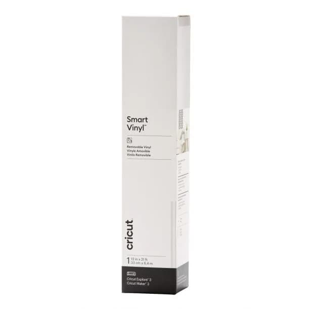 Cricut Smart Vinyl Removable 33x640cm 1 sheet (White) – CRICUT