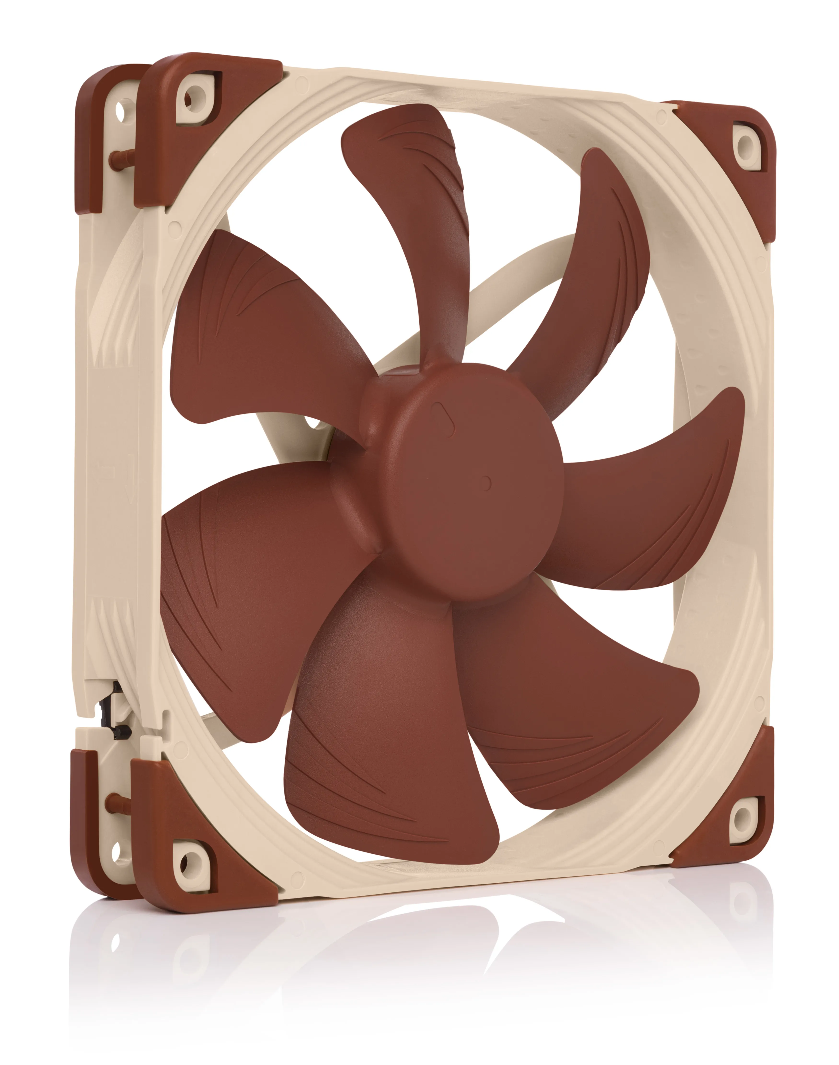 Noctua NF-A14 5V -tuuletin, SSO2-laakeri, 140 mm, beige/ruskea