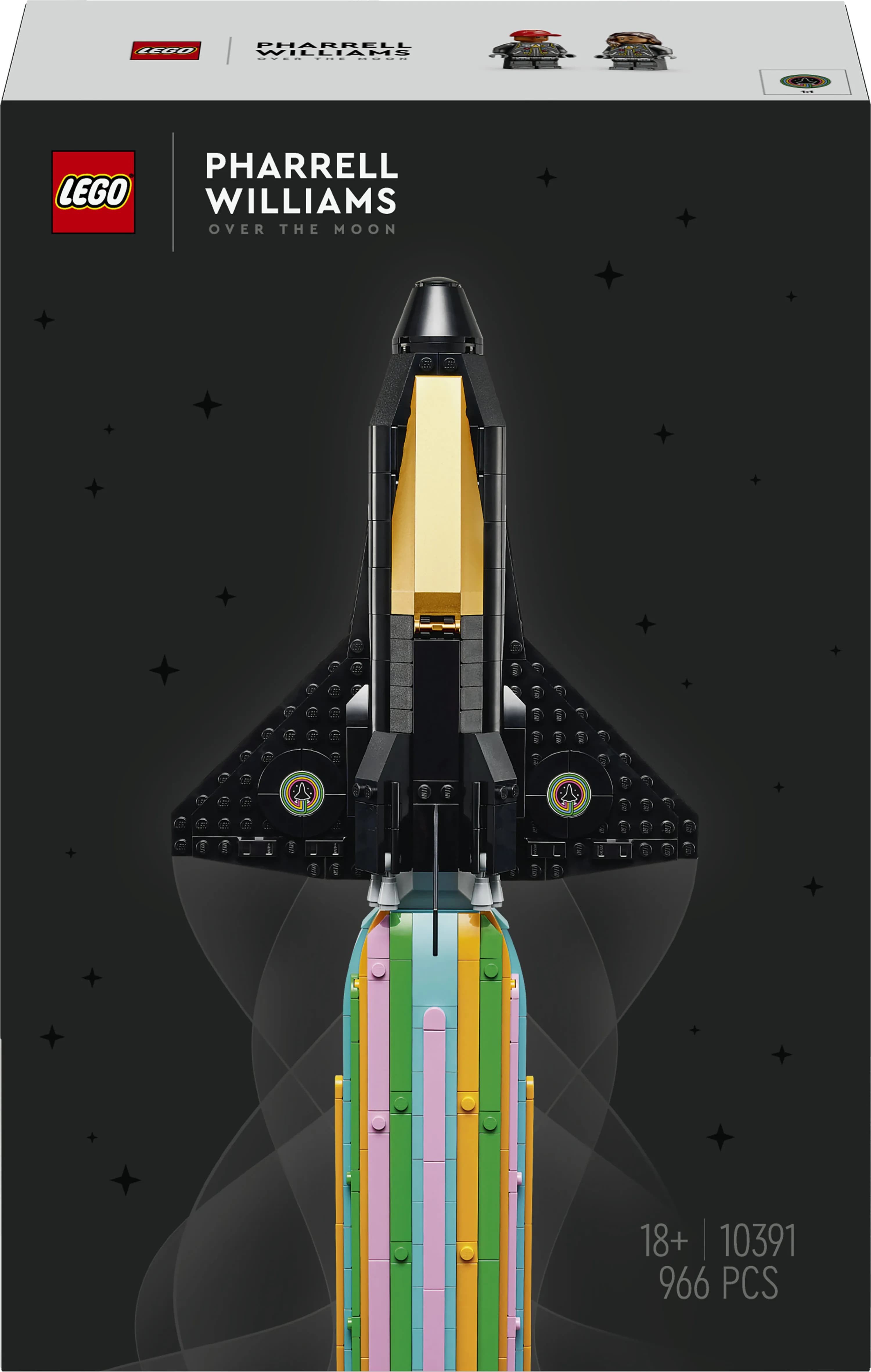 LEGO Icons Kuussa Pharrell Williamsin kanssa 10391 – LEGO