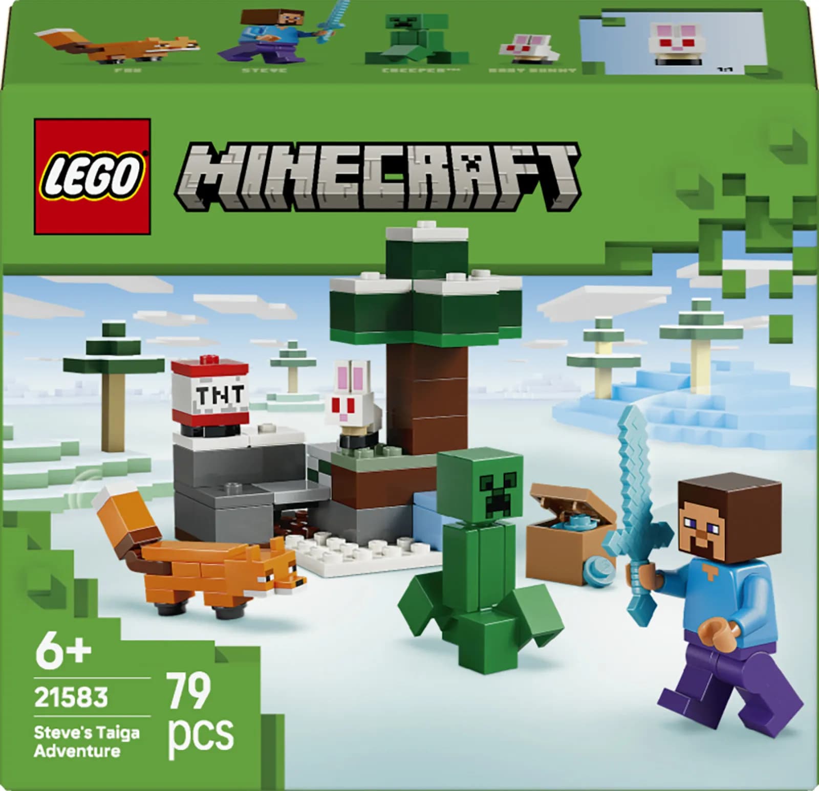 LEGO Minecraft Steven taigaseikkailu 21583 – LEGO