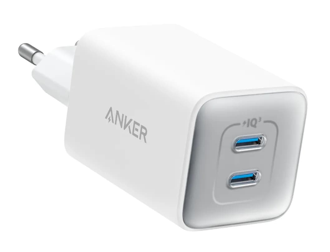 Anker Nano 3 47W - Seinälaturi, Valkoinen – Anker