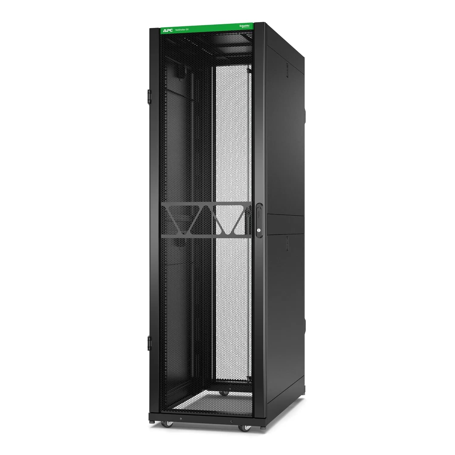 APC NetShelter SX Server Rack Gen 2 42U 1991H x 600W x 1070D mm w/ Sides Black – APC