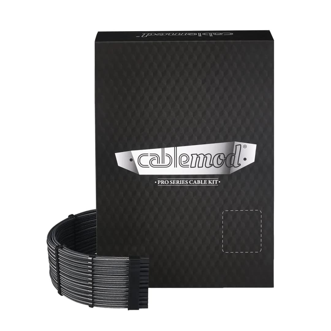 CableMod C-Series AXi, HXi & RM PRO kaapelisarja, ModMesh, hiilenharmaa