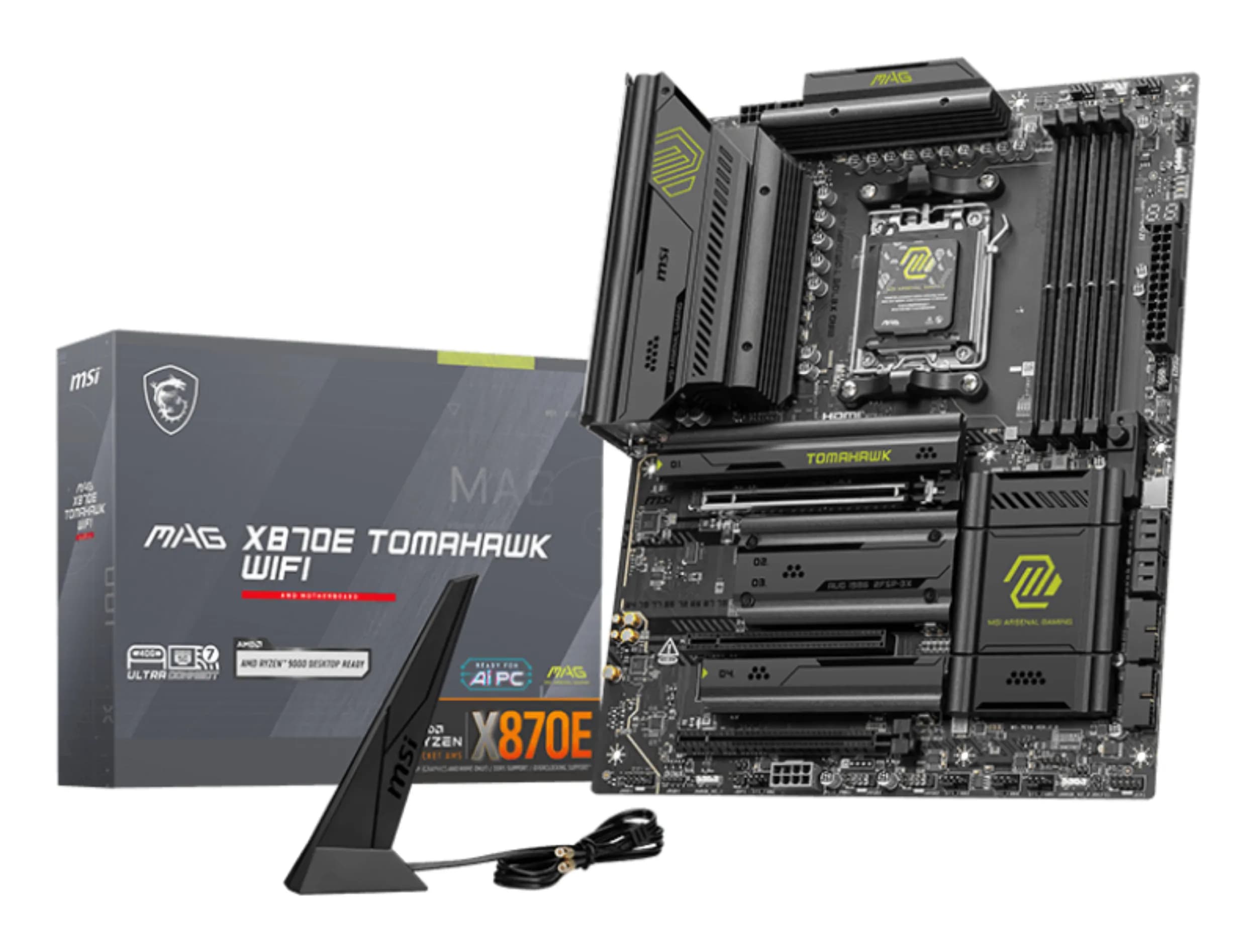 MSI MAG X870E TOMAHAWK WiFi 7 AM5 ATX -emolevy – MSI