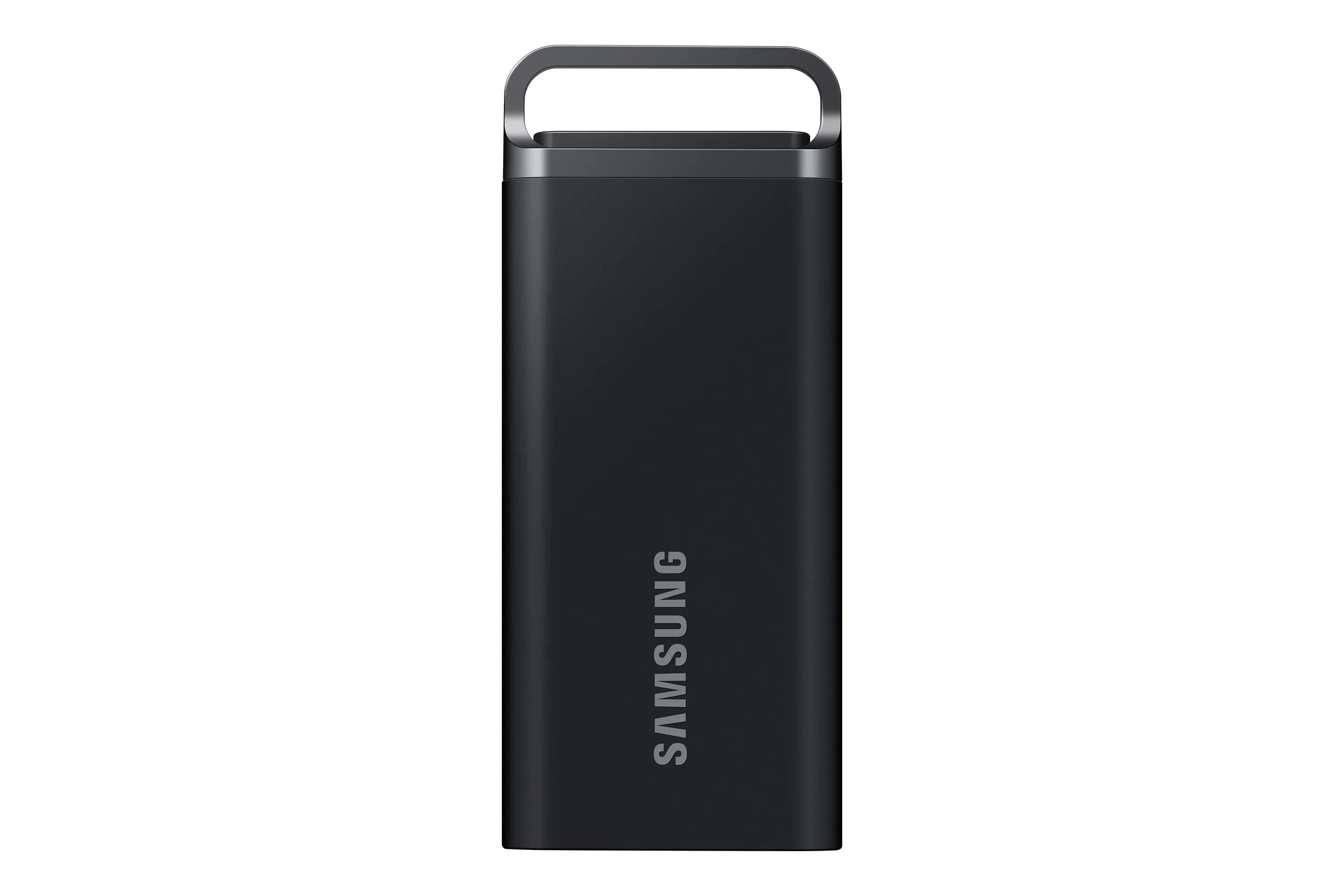 Samsung T5 EVO 8 Tt USB 3.2 Gen 1 (USB-C) -ulkoinen SSD, kannettava, laitteistosalaus, iskunkestävä, pelikäyttöön, musta – Samsung