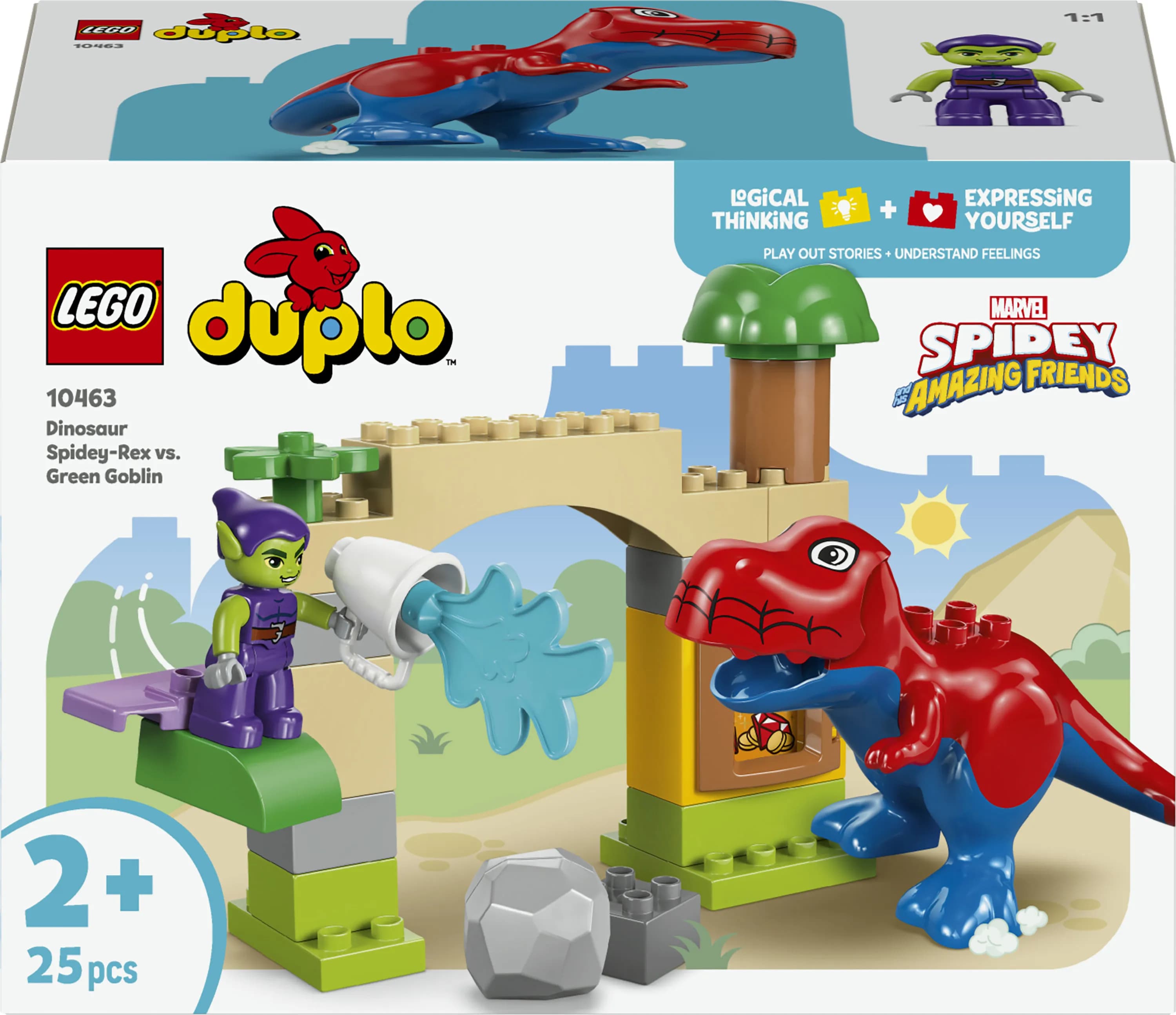 LEGO DUPLO Disney Spidey-Rex-dinosaurus vs. Green Goblin 10463 – LEGO