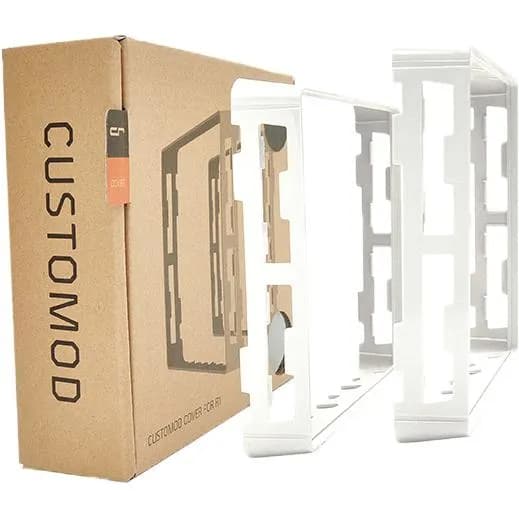 CRYORIG Customod R1 2 kpl CPU air cooler cover/heatsink, valkoinen