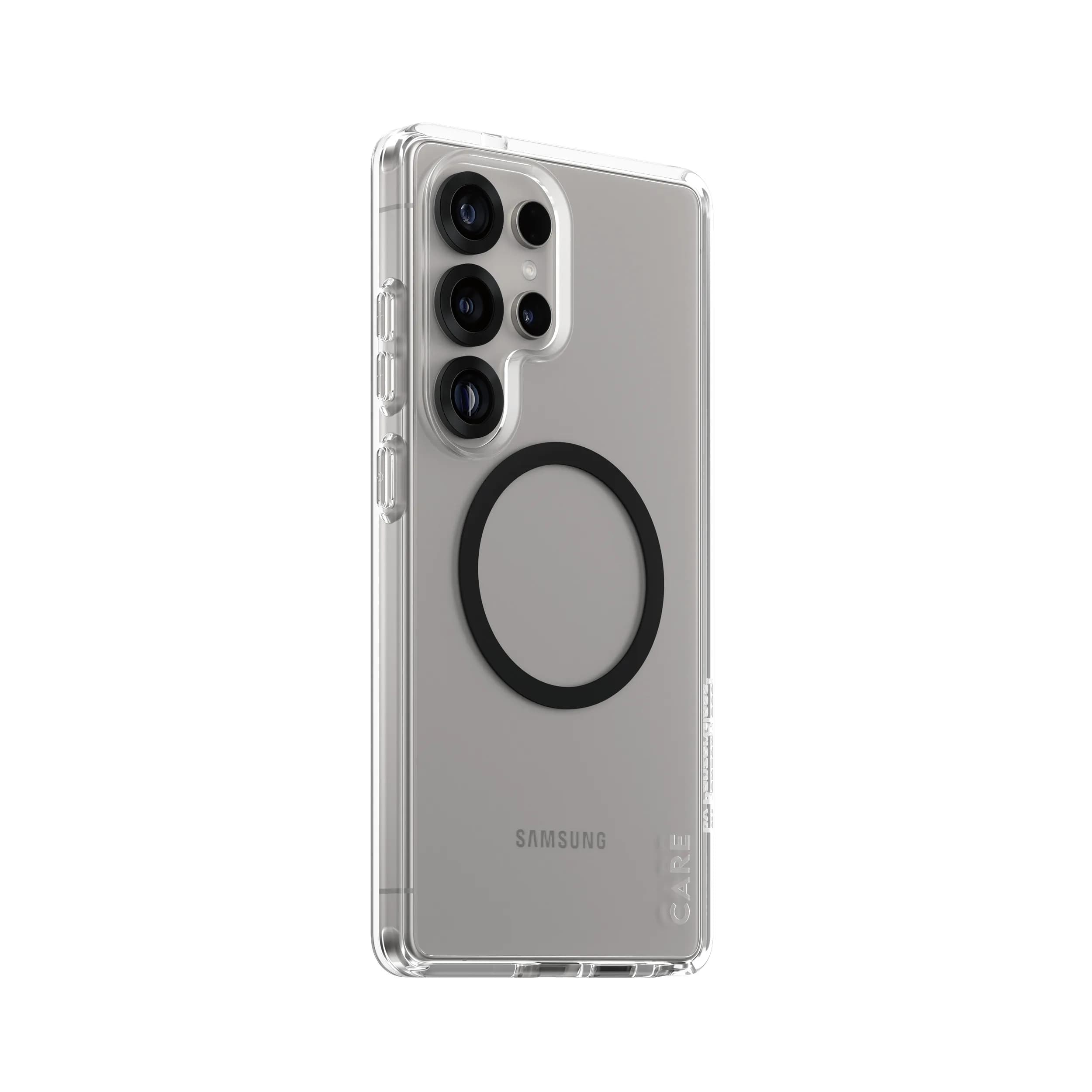 Care by PanzerGlass Galaxy S25 Urban Combat -suojakuori, Läpinäkyvä, Qi Compatible – Panzerglass