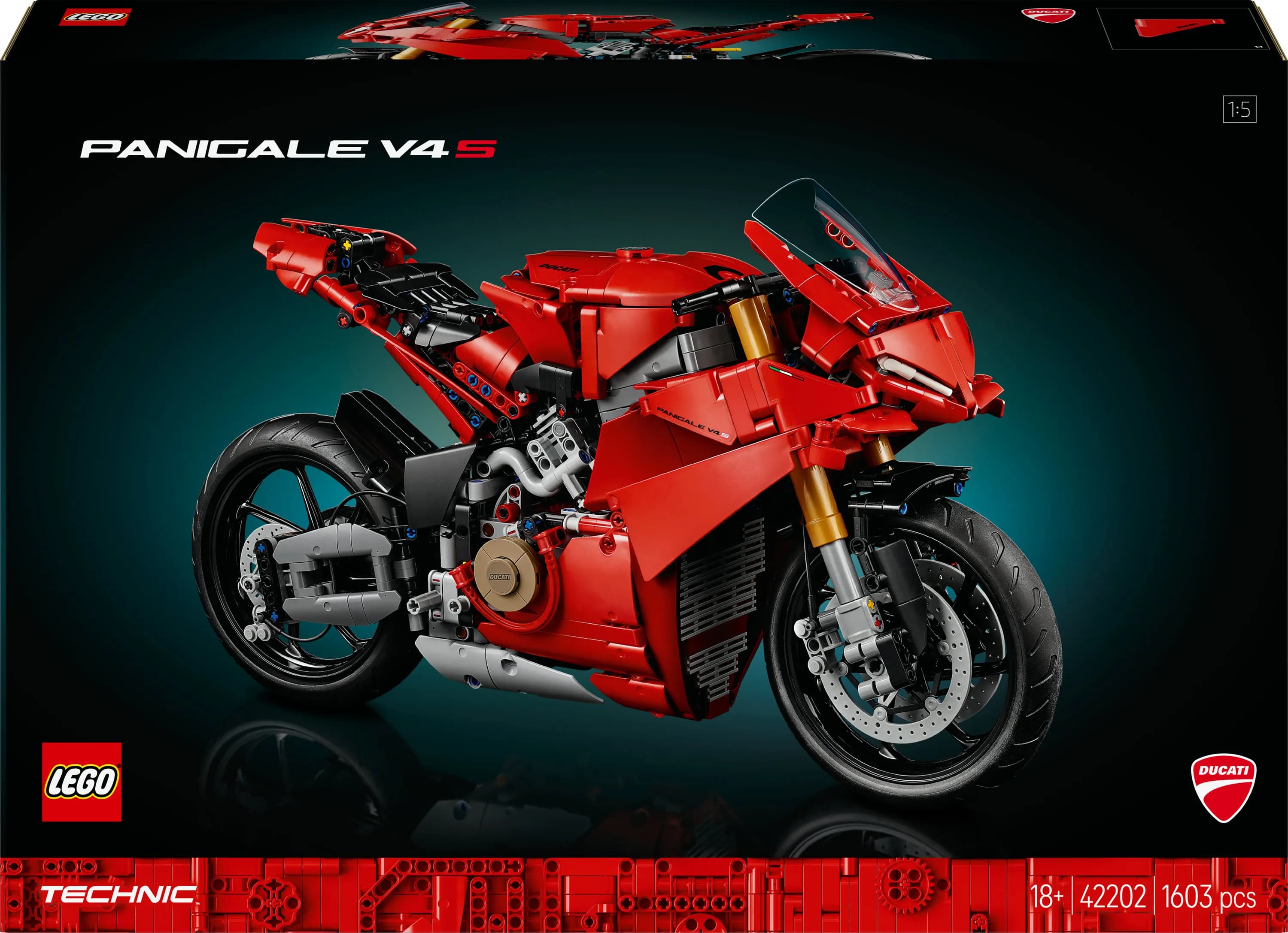 LEGO Technic Ducati Panigale V4 S 42202 – LEGO