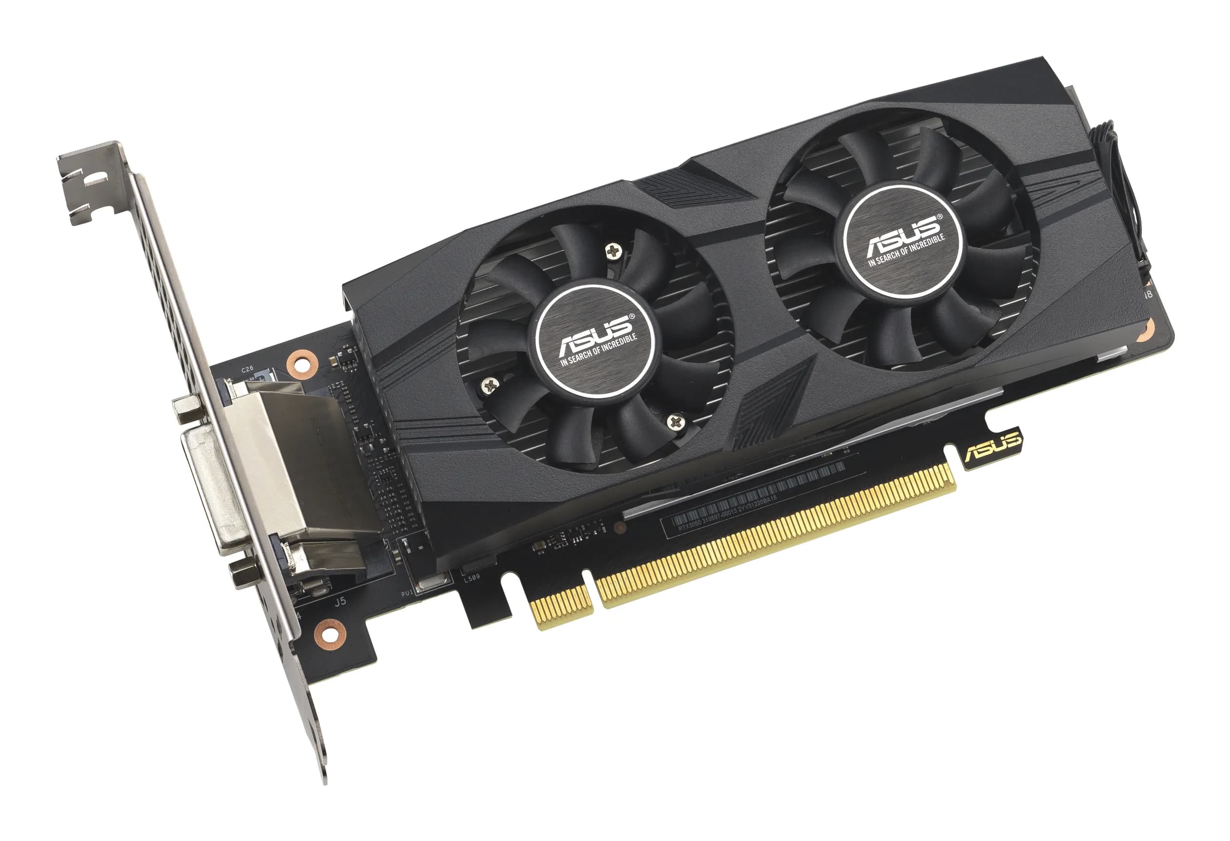 Asus GeForce RTX 3050 Low Profile OC 6 Gt -näytönohjain – ASUS