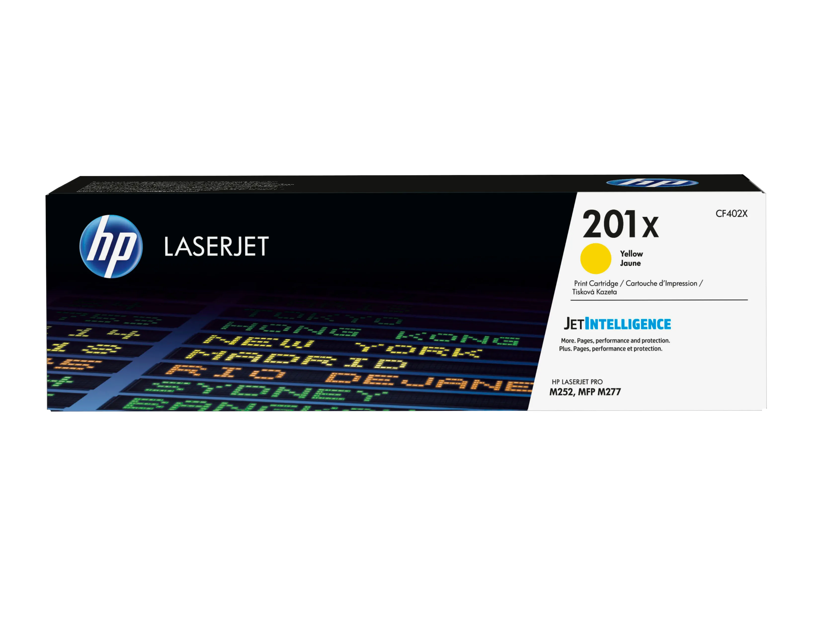 HP 201X XL -laservärikasetti, keltainen – HEWLETT-PACKARD