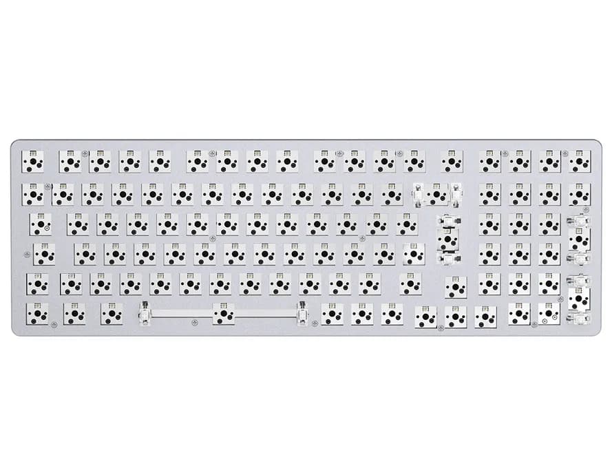 Glorious GMMK 2 96% -mekaaninen pelinäppäimistö, Hot-swappable, valkoinen – GLORIOUS