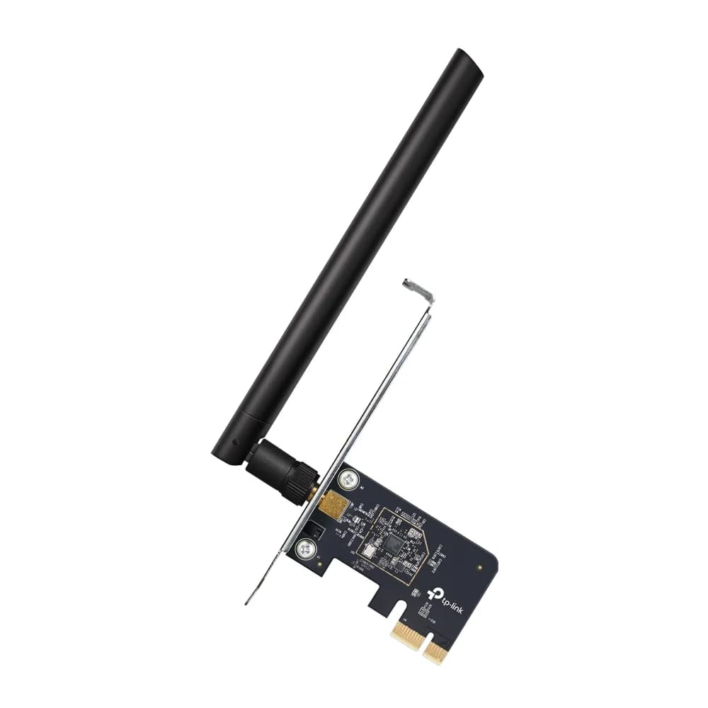 TP-Link Archer T2E - PCI Express Wi-Fi-sovitin, musta, hopea