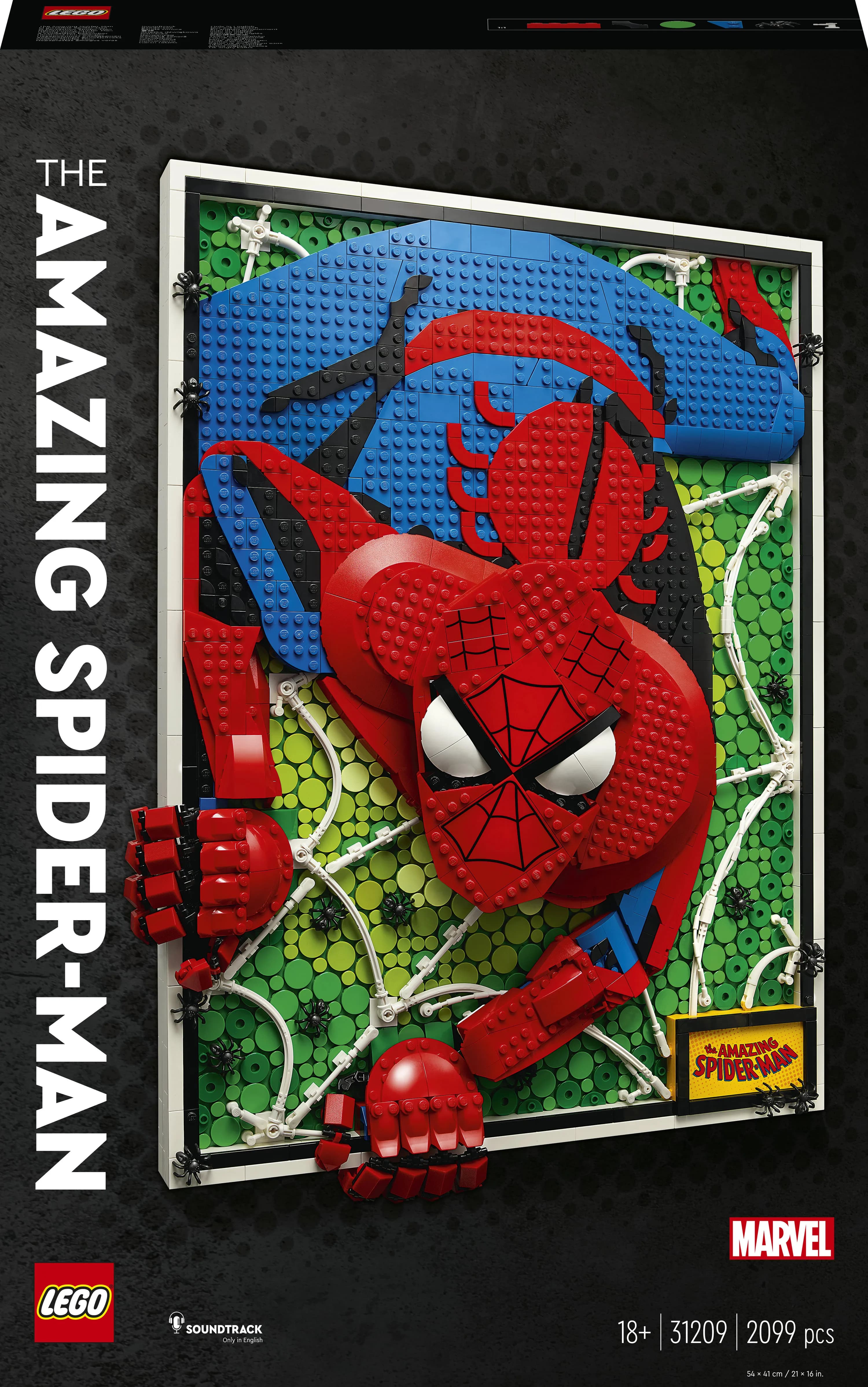 Lego Art The Amazing Spider-Man 31209 – LEGO