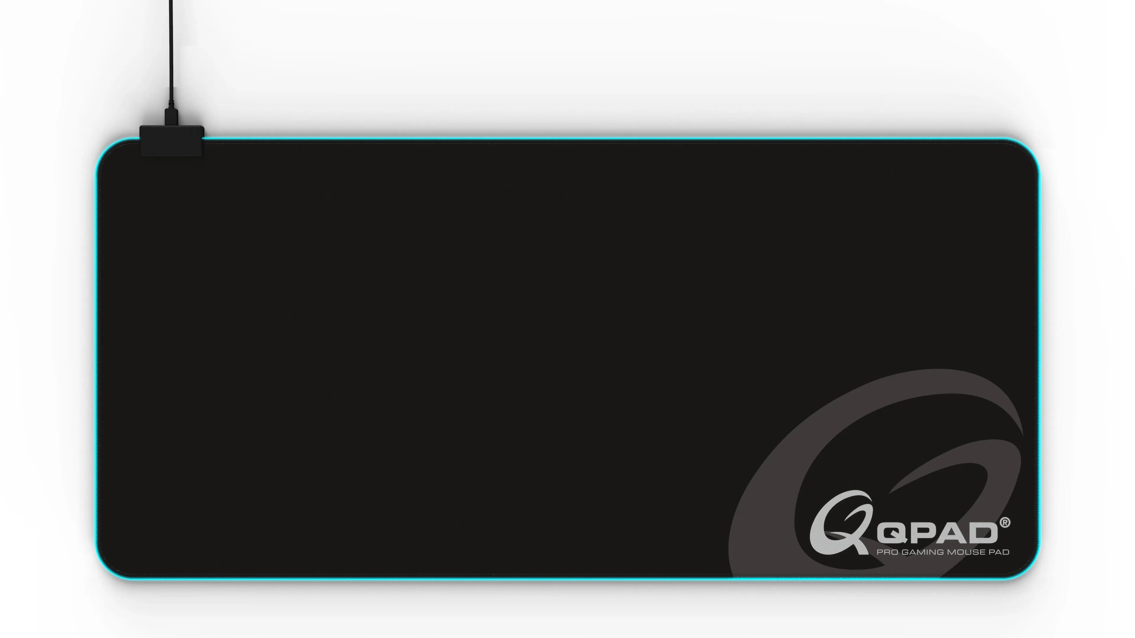 QPAD FLX900 RGB -pelihiirimatto, 900x420 mm, musta