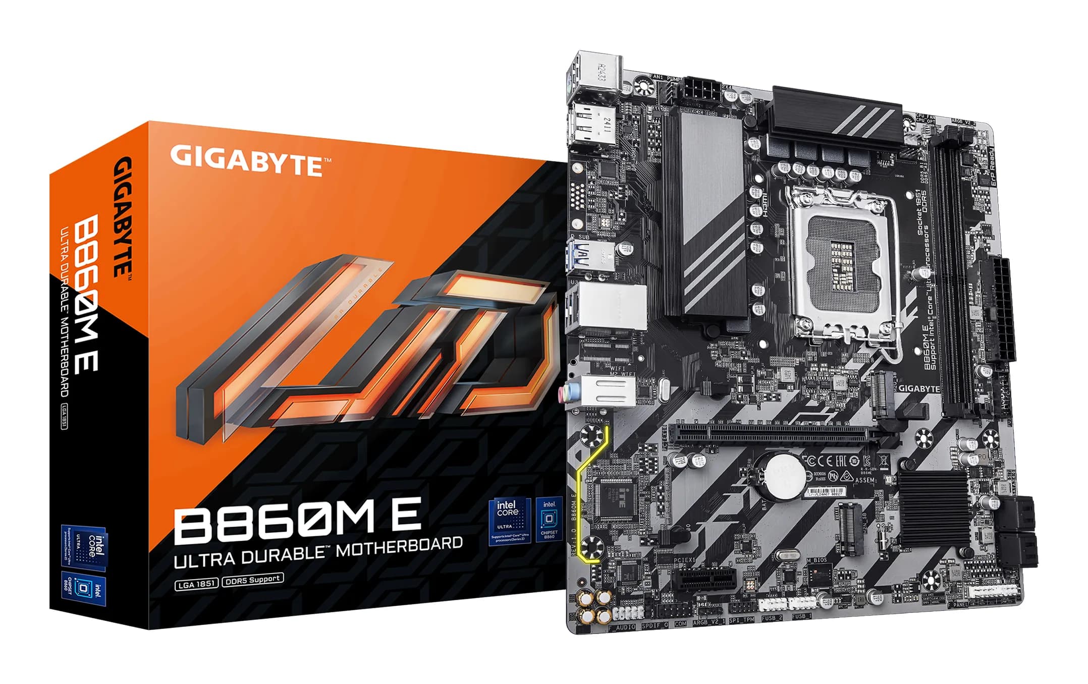 Gigabyte B860M E LGA1851 mATX-emolevy
