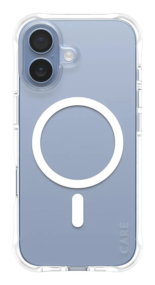 PanzerGlass CARE Samba MagSafe, iPhone 17 -suojakuori, läpinäkyvä – Panzerglass