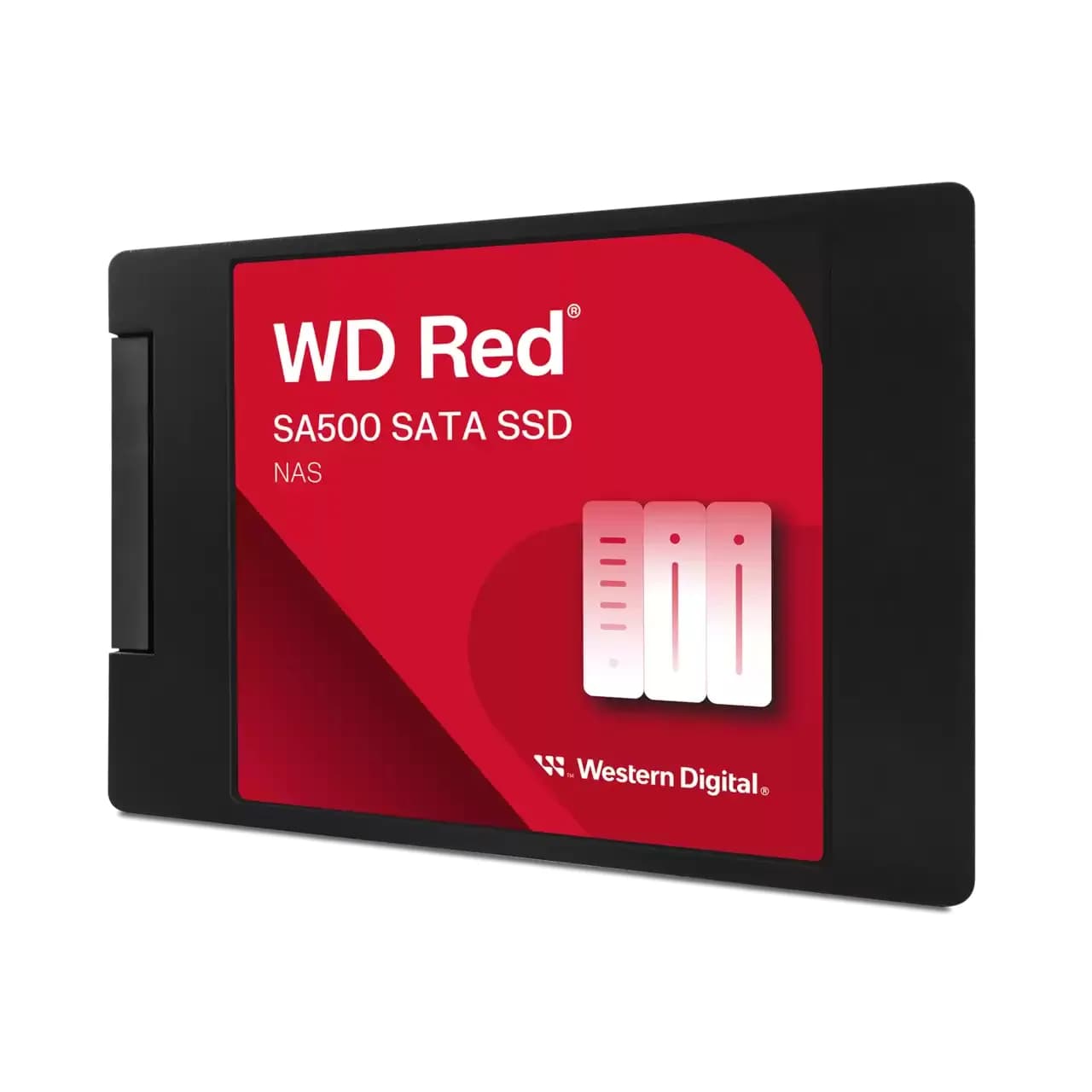 WD Red SA500 2 Tt 2,5" SATA -SSD-levy – WESTERN DIGITAL