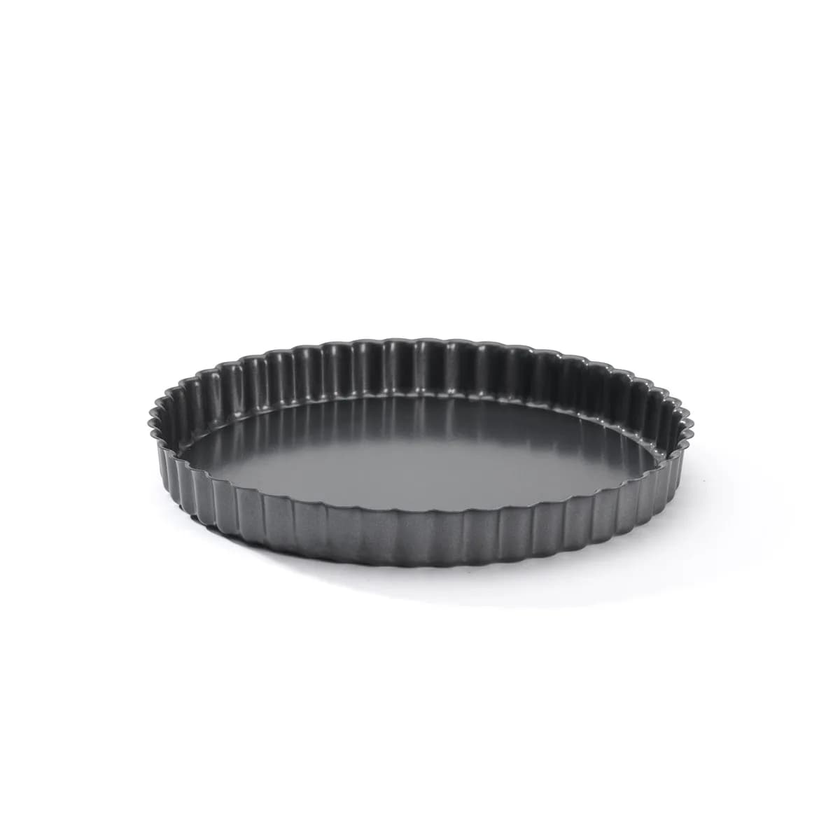 DE BUYER 4706.24 Pyöreä tarttumaton piirakkavuoka, Musta, 24 cm – De Buyer