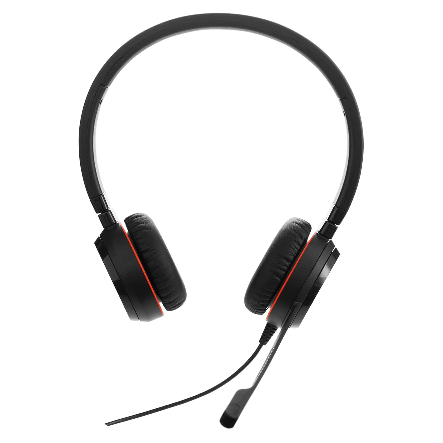 Jabra Evolve 20SE MS USB-A -stereokuulokemikrofoni + USB-A/C-sovittimet, musta – Jabra