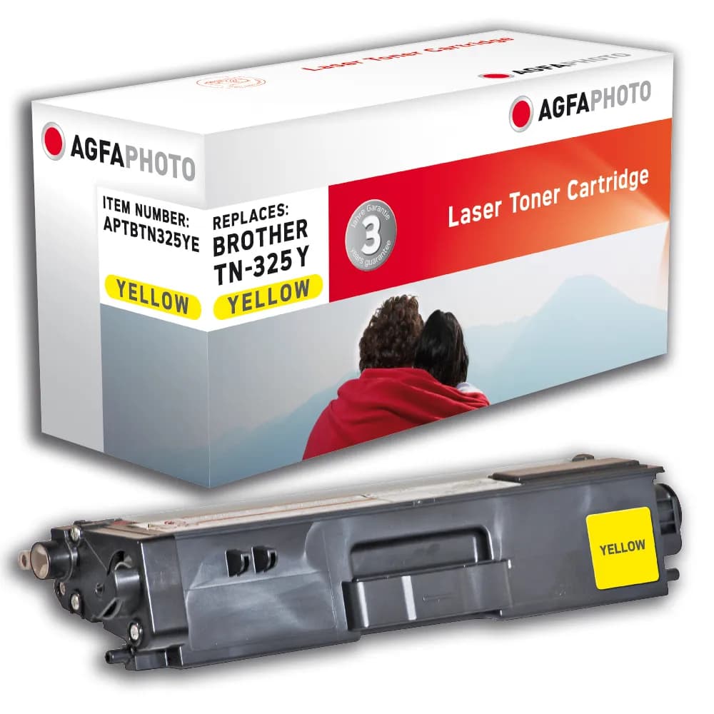 AGFAPHOTO APTBTN325YE-laservärikasetti, keltainen – AgfaPhoto