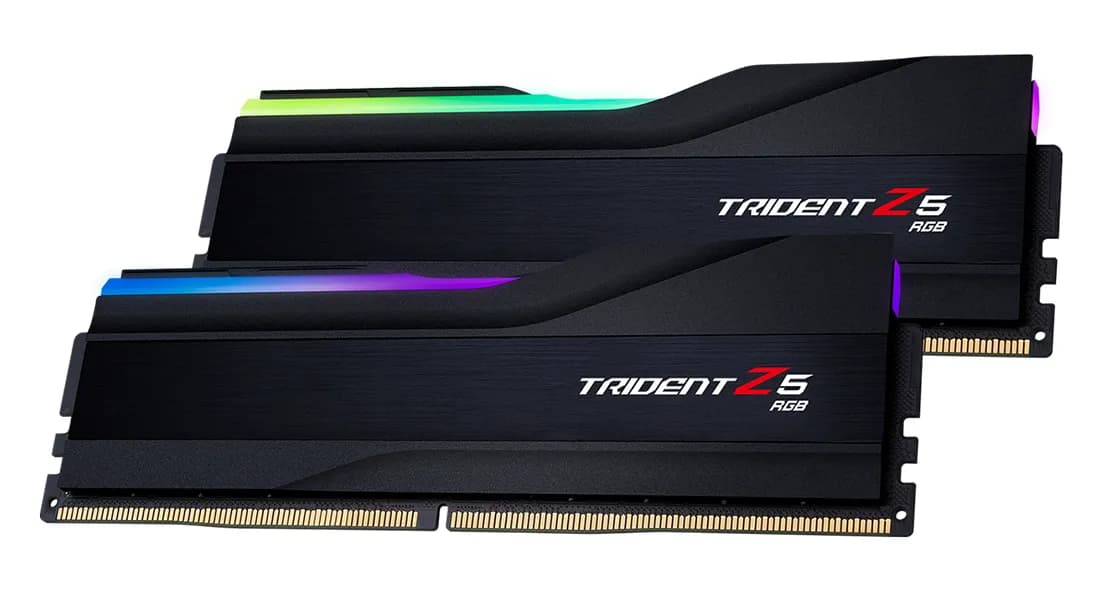 G.SKILL Trident Z5 RGB 32 Gt (2 x 16 Gt) DDR5 6000 MHz, CL36 -muisti (XMP) – G.SKILL