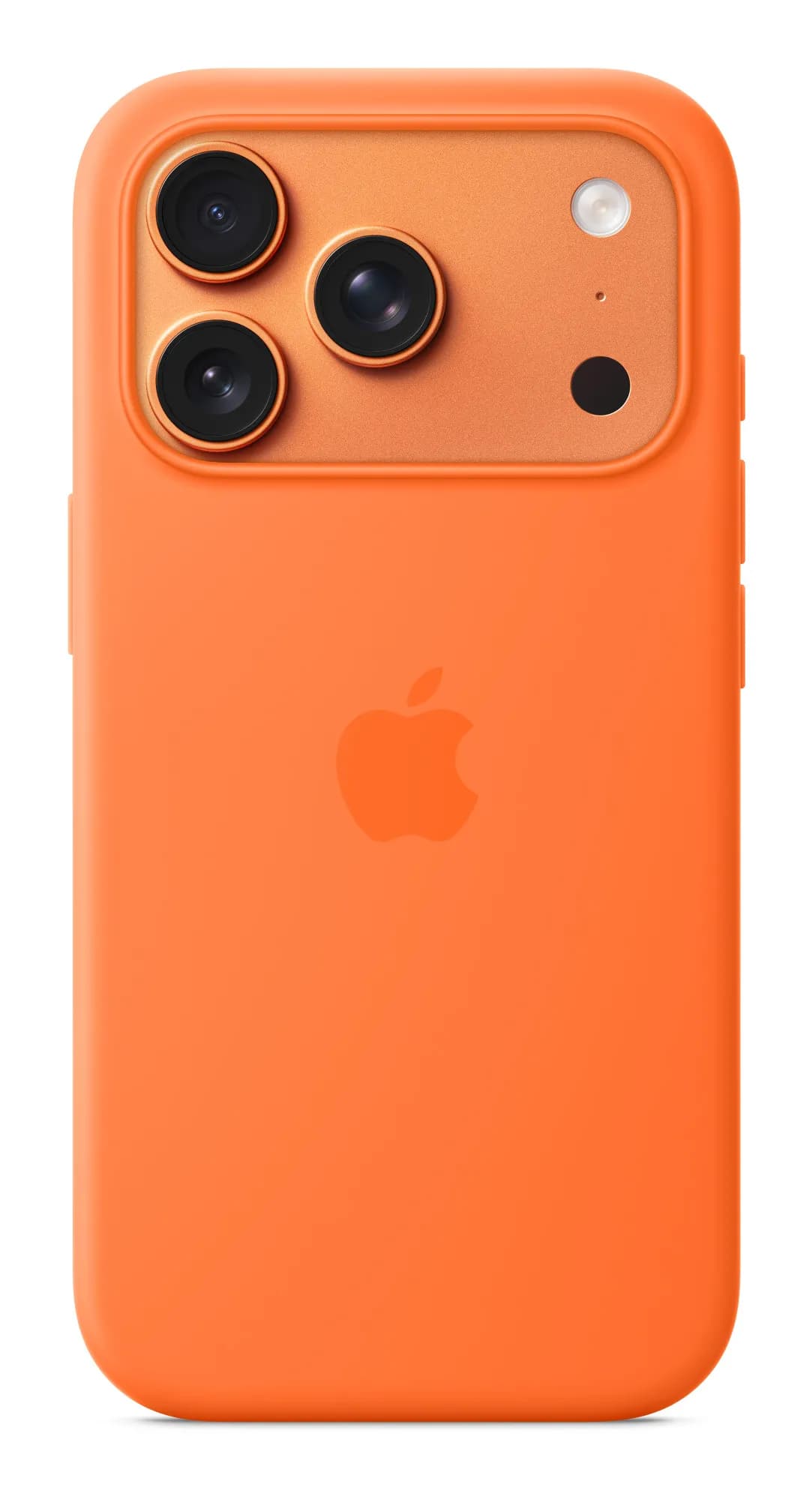 Apple iPhone 17 Pro, MagSafe -silikonikuori, Oranssi – Apple