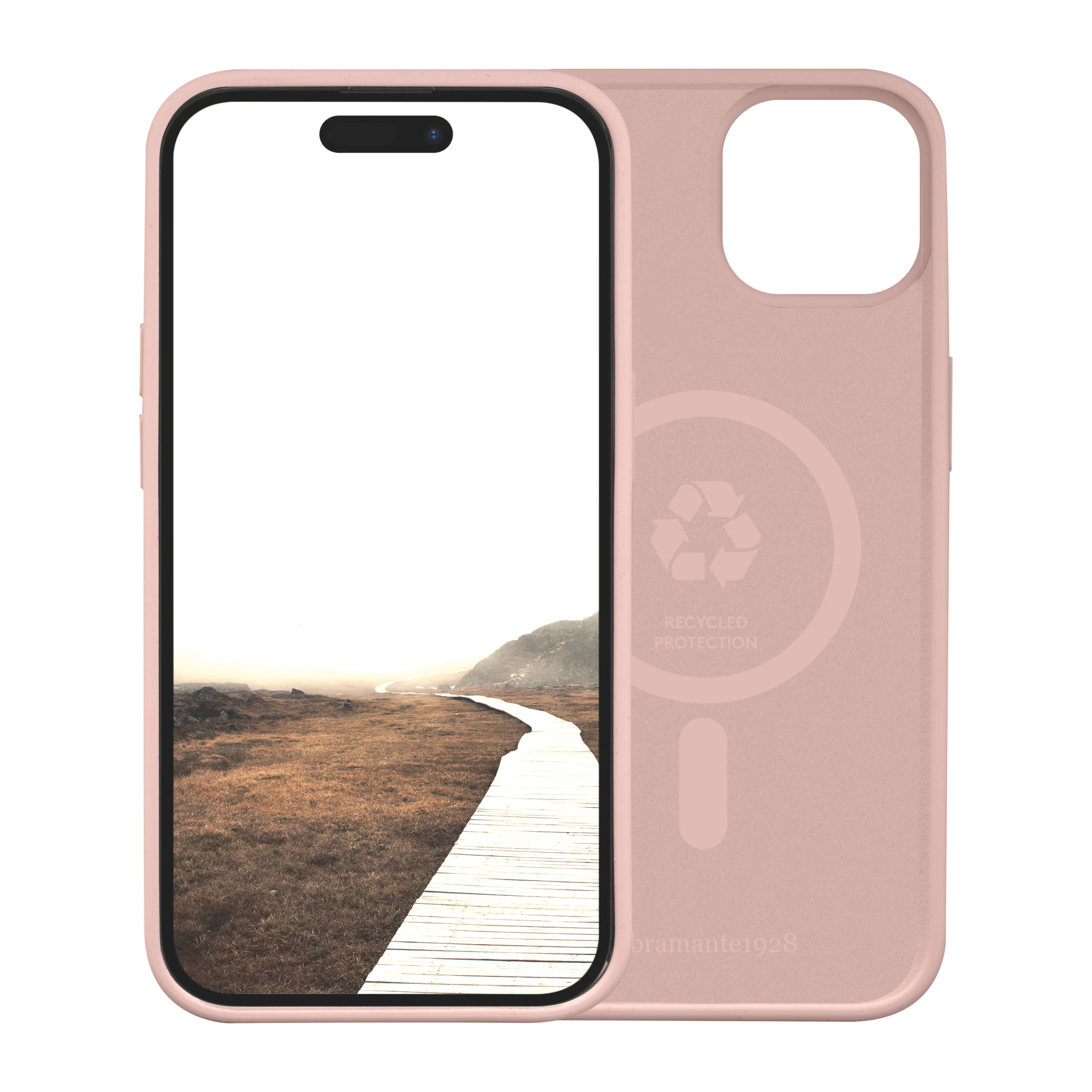 Dbramante1928 Monaco MagSafe, iPhone 15 Plus -suojakuori, Pink Sand – DBRAMANTE