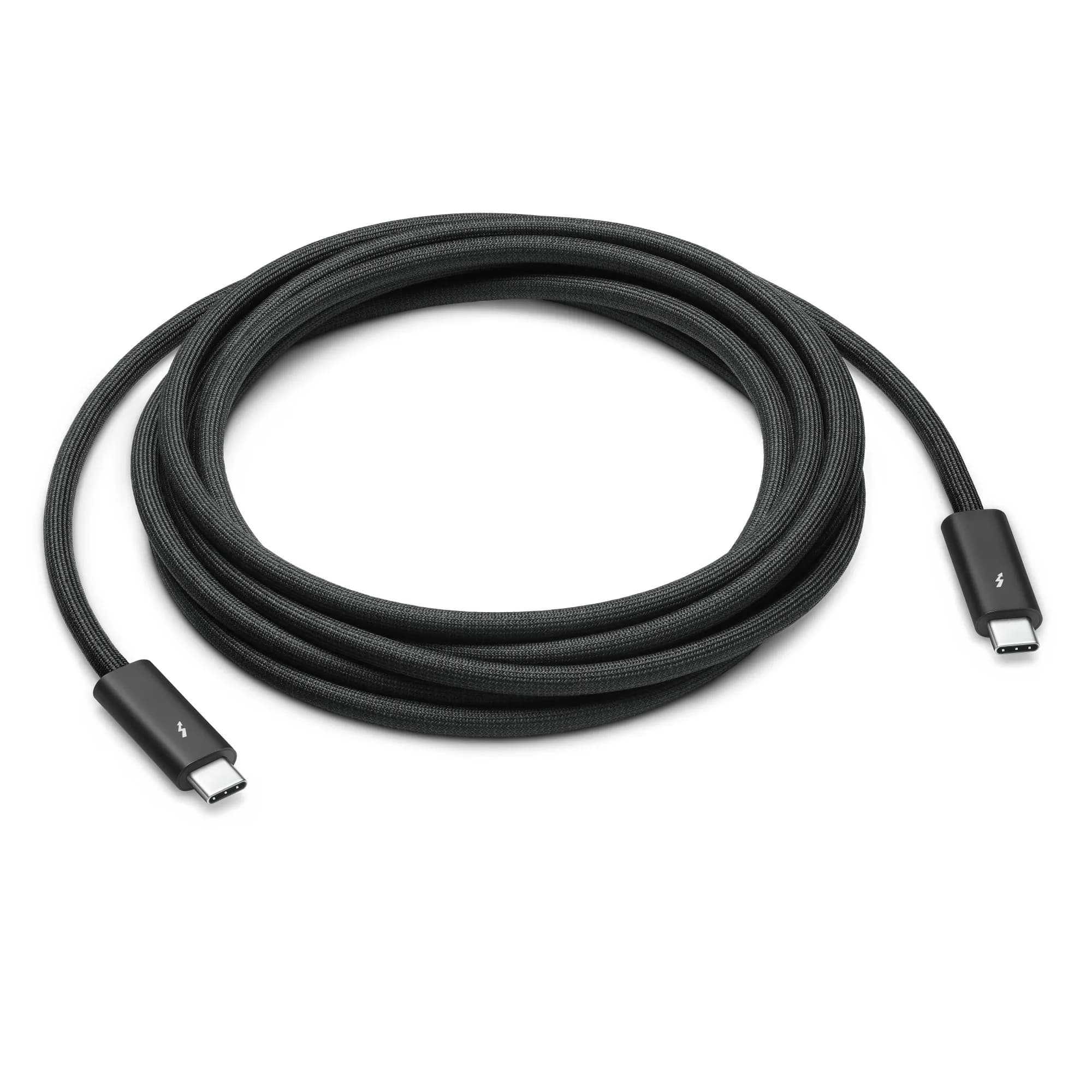 Apple Thunderbolt 4 Pro -kaapeli, 3 m, musta – Apple