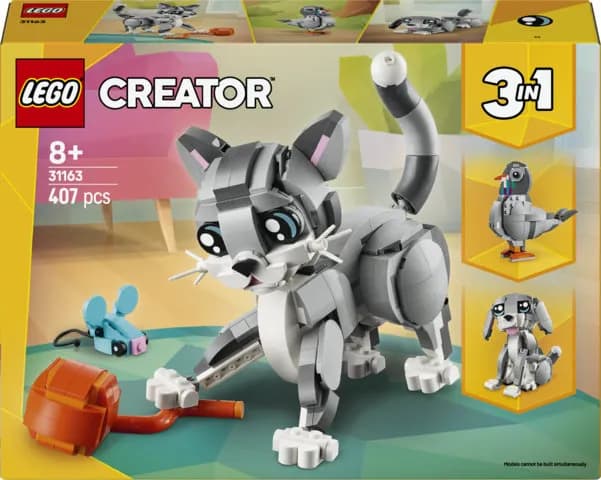 LEGO Creator 3in1 Leikkisä kissa 31163